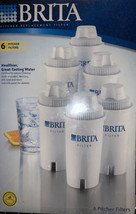 Brita Pitcher Replacements Filters  6 Pack - Brand New - Sealed - £31.04 GBP