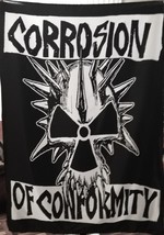 CORROSION OF CONFORMITY Eye for an Eye FLAG CLOTH POSTER BANNER CD DEATH... - £15.98 GBP
