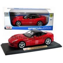 Maisto Special Edition 1:18 Die Cast Red Sports Coupe FERRARI CALIFORNIA T  - £43.24 GBP