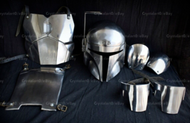 18 Gauge LARP Steel Mandalorian Armor Kit Fantasy Costume Role Plays Wearable - £544.84 GBP