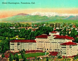 Hotel Huntington  Pasadena California CA UNP 1910s Vtg Postcard Sohmer Unused - £3.12 GBP