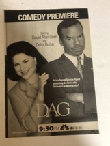 Dag Tv Guide Vintage Print Ad David Alan Grier Delta Burke Tpa12 - £4.70 GBP