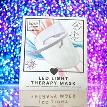BOXYCHARM Led Anti-Aging Light Therapy Mask in White Brand New In Box RV... - $64.35
