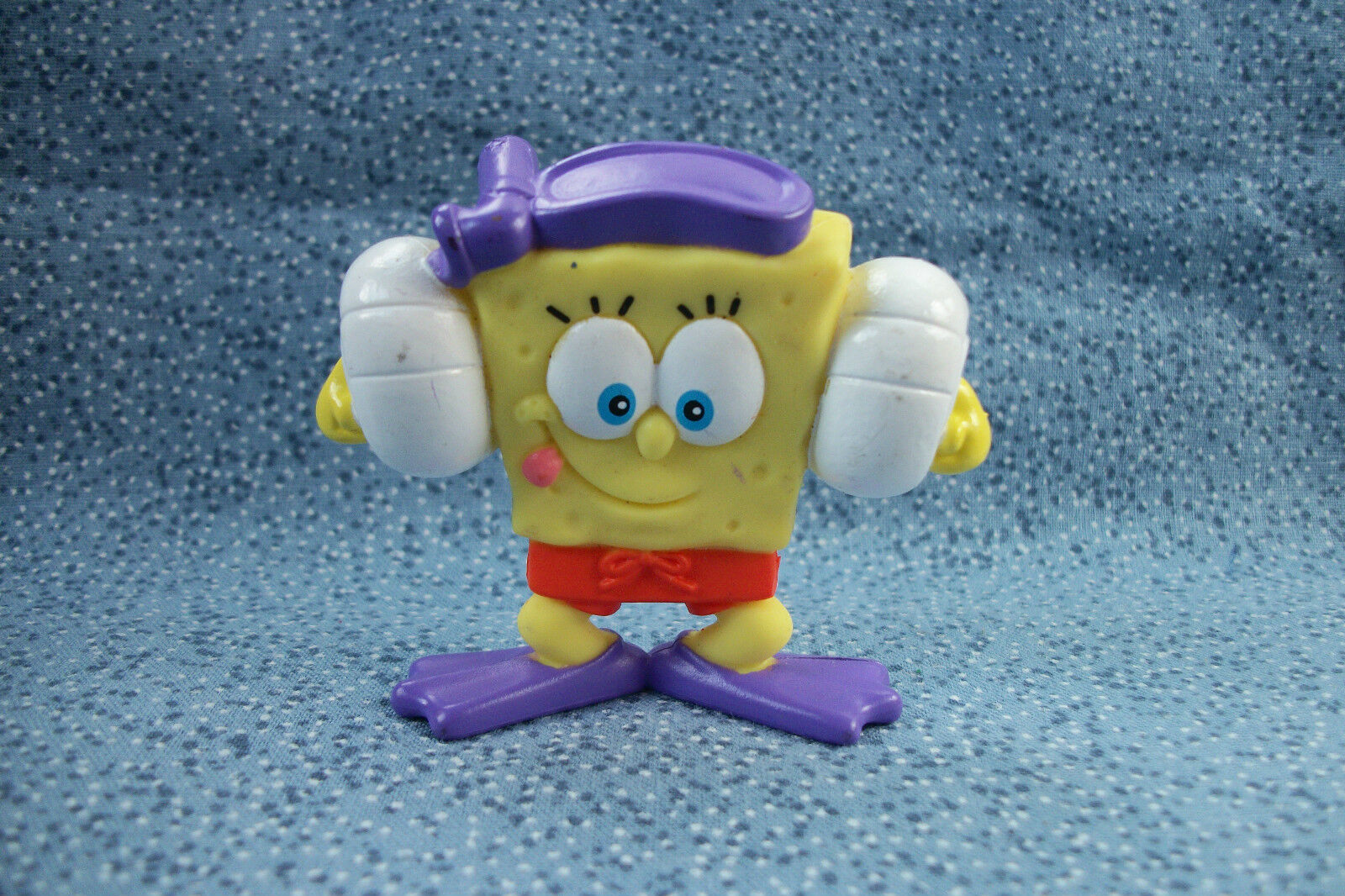 Nickelodeon 2011 SpongeBob Squarepants PVC Figure With Floaters & Diving Gear 2" - $1.13