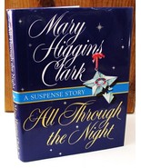 1998 Mary Higgins Clark All Through the Night Mystery-HCDJ - $20.00