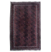 Pristine 8x13 Lovely Authentic Handmade oman Bukhara Redwood Rug PIX-23098 - £1,260.72 GBP