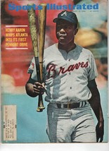 Aug 18 1969 Sports Illustrated Magazine Hank Aaron Braves - £19.46 GBP