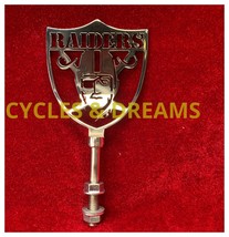 CUSTOM MADE LASER CUT RAIDERS DESIGNE LOLLIPOP, LOWRIDER ACCESSORIES - £46.17 GBP