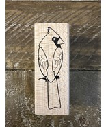 American Crafts Rubber Stamp Cardinal - $927.41 MXN