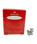 Husky Frosty Friends Pewter Miniature Mini Dog Pendant Hallmark Keepsake... - £12.05 GBP