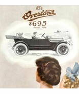 Willys Knight Overland 83-B 1916 Roadster Advertisement Automobilia HM1C - $82.25 CAD