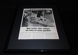 1951 BF Goodrich Rubber 11x14 Framed ORIGINAL Vintage Advertisement - £39.56 GBP