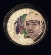 2017 Patrice Bergeron Boston Bruins Hockey Upper Deck Grandeur 1oz Silver Coin - £146.02 GBP