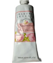 Crabtree &amp; Evelyn ROSEWATER Hand Therapy  3.4oz 100ml ORIGINAL FORMULA  ... - £38.13 GBP