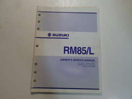 2003 Suzuki RM85/L Rm Owners Service Manual Oem 9901102B7803A Factory - $48.93