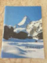 Zermatt Booklet - $14.99