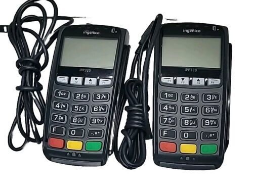 Lots Of 2 Ingenico iPP320 Credit Card Swipe &amp; Chip Reader Scanner Terminal - $18.70