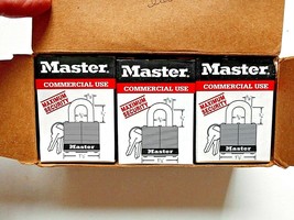 6 - Master No. 3 Commercial Use Padlocks  - £19.46 GBP