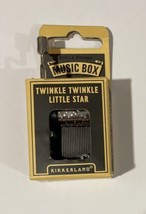 Kikkerland Original Hand Crank Music Box Wind-Up Twinkle Twinkle Little ... - $4.74