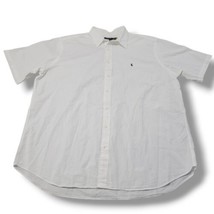 Polo Ralph Lauren Shirt Size 3XLT Mens Seersucker Shirt Casual Button Do... - $52.46