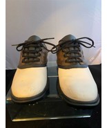 Nice Pair Of Footjoy Golf Shoes Size 10.5 Men&#39;s US Pre-Owned Brown Over ... - €31,80 EUR