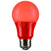 Sunlite 80148 LED A19 Colored Light Bulb, 3 Watts (25w Equivalent), E26 Medium B - £11.18 GBP