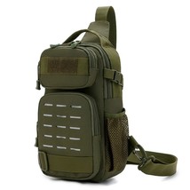  Sling  Bags Waterproof Night Reflective Strip Pack EDC New Molle Chest Bag 10L  - £93.57 GBP
