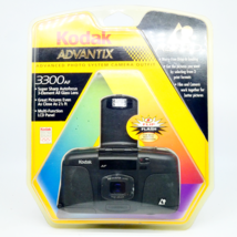 Vintage NOS Kodak Advantix 3300AF 25mm Black Film Camera w/ Built In Fla... - $184.34 MXN