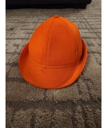 Vintage Duck bay outdoors hat size LARGE  1990s orange - $27.64