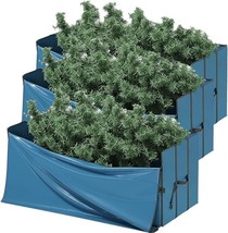 StorageBud Christmas 3 Pack Tree Storage Bag - Fits Up to 7.5. ft. Tall Holiday - £37.34 GBP