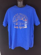 Mens blue cotton California bear short sleeve T Shirt by Levi&#39;s Size 2XL New Tag - £14.22 GBP