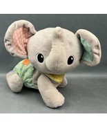 Vtech Explore &amp; Crawl Gray Plush Elephant, Baby and Toddler Interactive Toy - £10.25 GBP