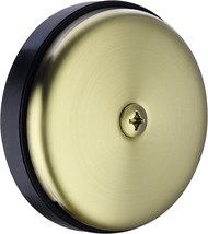 Single Hole Bathtub Drain Overflow Plate Kit，Brushed Gold - £32.28 GBP