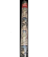 VTG CHRISTMAS WRAPPING PAPER GIFT WRAP 40sq Ft. Happy Holidays 1x2ft 6in - $372.79 MXN