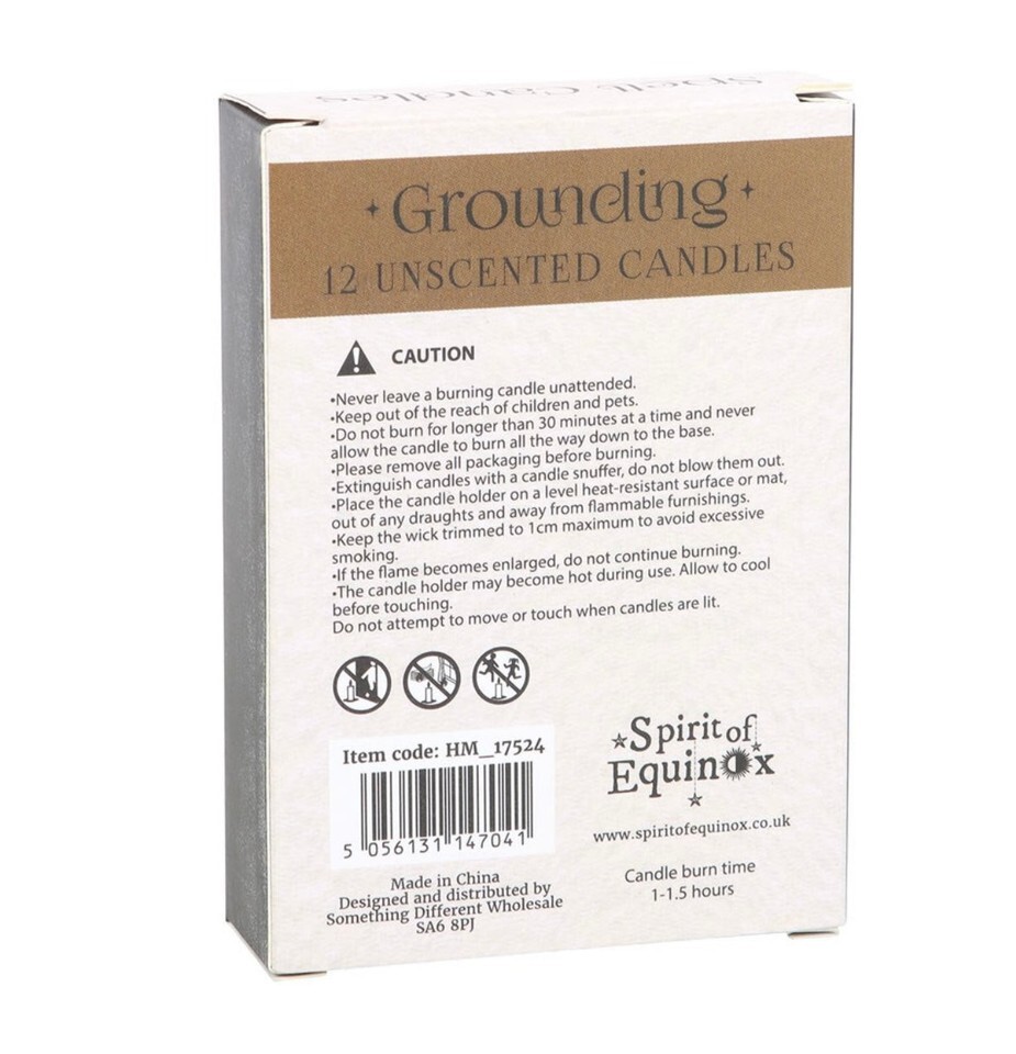 Pack of 12 Grounding Spell Candles Item image 2
