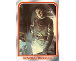 1980 Topps Star Wars ESB #18 General Rieekan Bruce Boa Hoth Rebel Base - £0.69 GBP