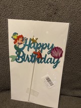 The Little Mermaid birthday party Cake Toppers, Ariel Under The Sea Them... - $10.89