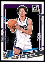 2023-24 Donruss #221 Colby Jones Sacramento Kings RC Rookie - $1.89