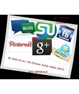 I'll Promote 4 items for  6 months  on Social Media Outlets - $95.00