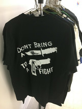 NITROUS LIFE Mens Shirt Don&#39;t Bring a Knife to a Gun Fight Street Racing... - $475.79 MXN