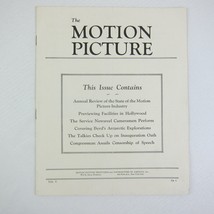 The Motion Picture News Publication MPPDA Film Industry Ephemera Vintage 1929 - £15.94 GBP