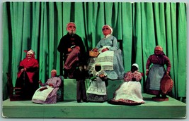Gurney Doll Collection Display Custer South Dakota SD Chrome Postcard I2 - $3.91