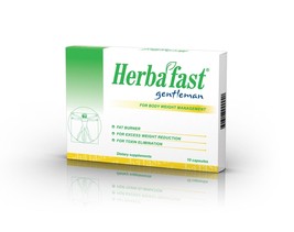 Herbafast Gentleman Powerful antioxidant natural Fat burner 10 caps - $27.61