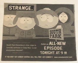 South Park Tv Guide Print Ad cartoon cartman TPA11 - £4.66 GBP