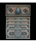 1942-1959 Brasil &amp; México 5-Notes Moneda Lote Cruzeiros &amp; Pesos - $78.52 CAD