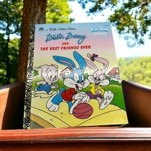 Buster Bunny and the Best Friends Ever Vtg Little Golden Book Childrens ... - $5.44