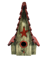 Hobby Lobby Lone Star Wood Bird House Never Used 11&quot; Tall x 7&quot; Long x 5&quot;... - €20,46 EUR
