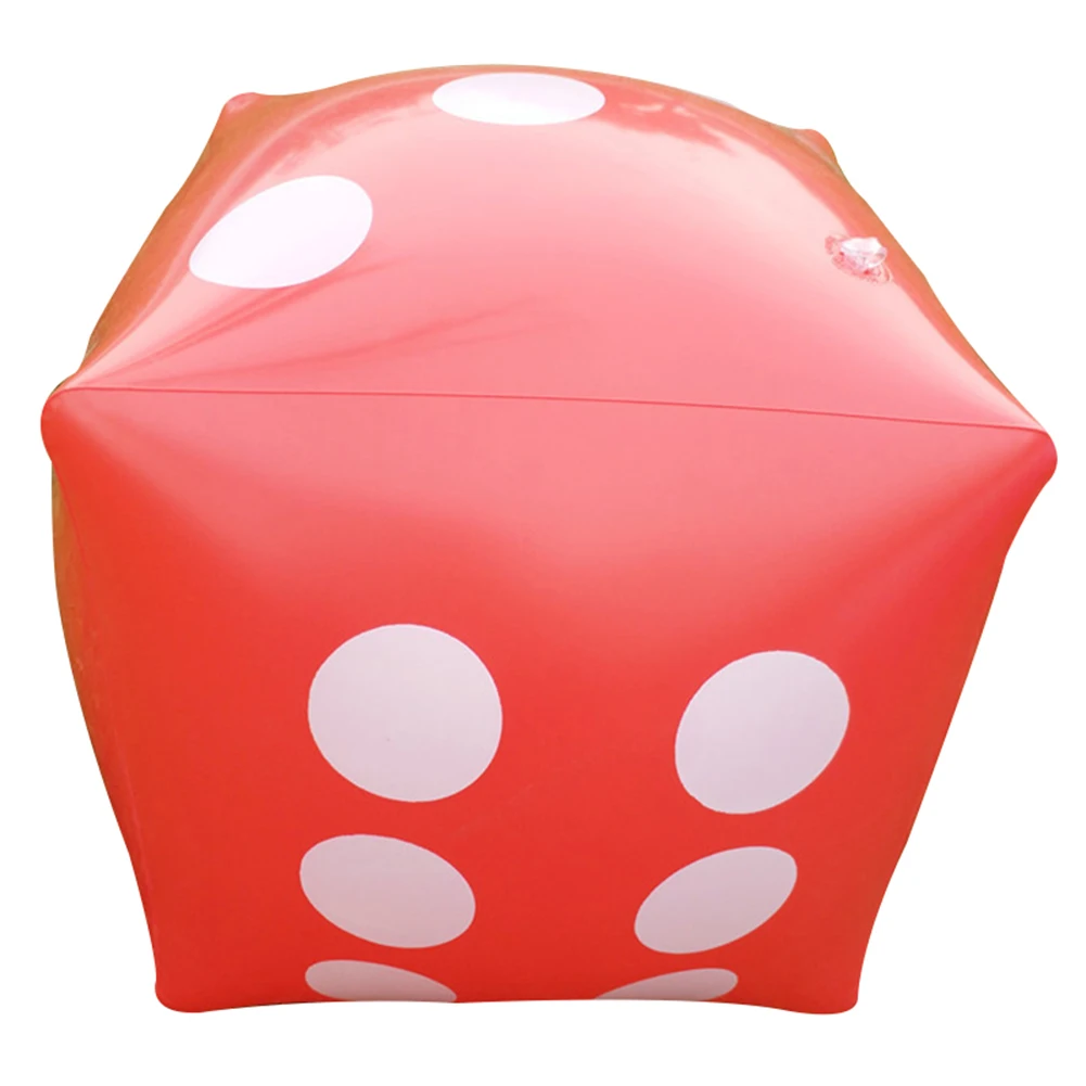 Large Inflatable Dice Dot Diagonal Huge Toss Rolling Toy for Party Game - £10.47 GBP+