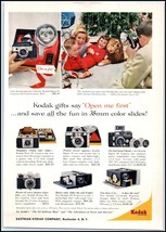 1950s Kodak Camera Gifts PRINT AD Signet 40 &amp; 80, Retina Reflex, 500, Sl... - $6.64