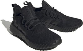 adidas Men Kaptir 3.0 Running Sneaker Wide Black IF7333 - £39.15 GBP